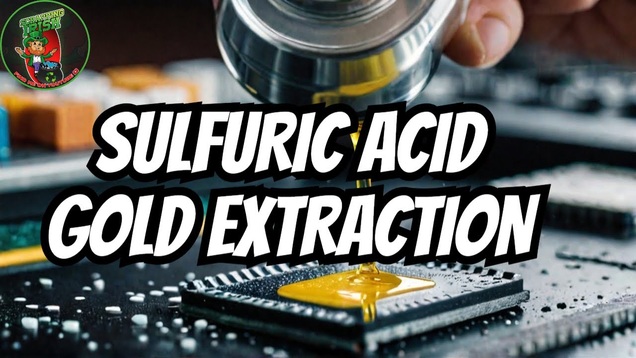 Can You Really Extract GOLD from IC Chips using Sulfuric Acid