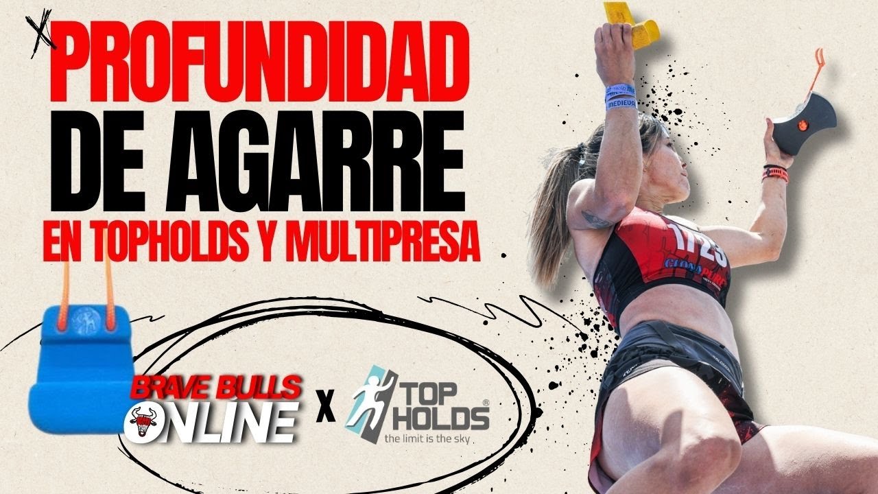 PROFUNDIDAD de AGARRE en topholds y tabla multipresa, ¡CÓMO TRABAJARLA!