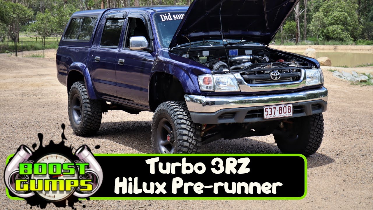Turbo 3RZ 4x4 Hilux Tune!