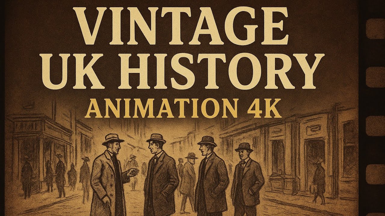 &ldquo;Vintage UK History Animation 4K | Rare Old Footage&rdquo; ✅@rj_vlogs_100