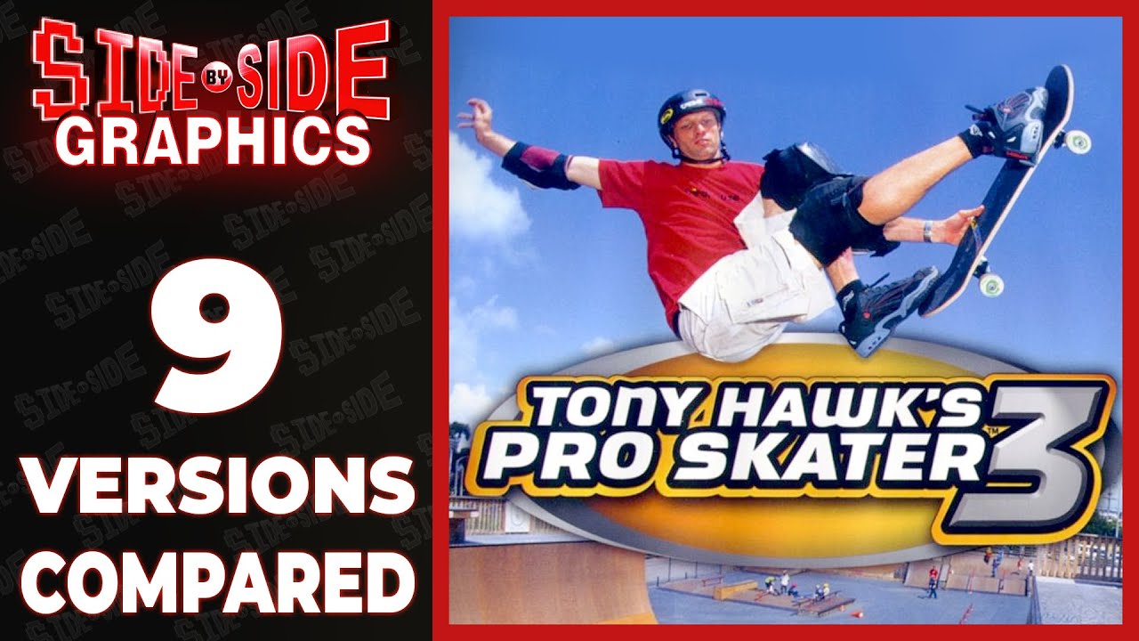 Tony Hawk's Pro Skater 3 | Graphics Comparison | PS2 Gamecube Xbox PS1 N64 PC Mac GBA Gameboy Color