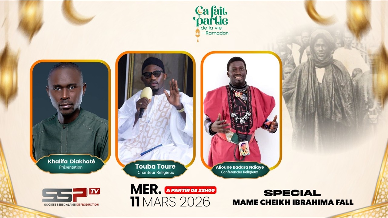 🚨LIVE SSP  ÇA FAIT PARTIE DE LA VIE PR- KHALIFA DIAKHATE INVITE ALIOUNE BADARA NDIAYE