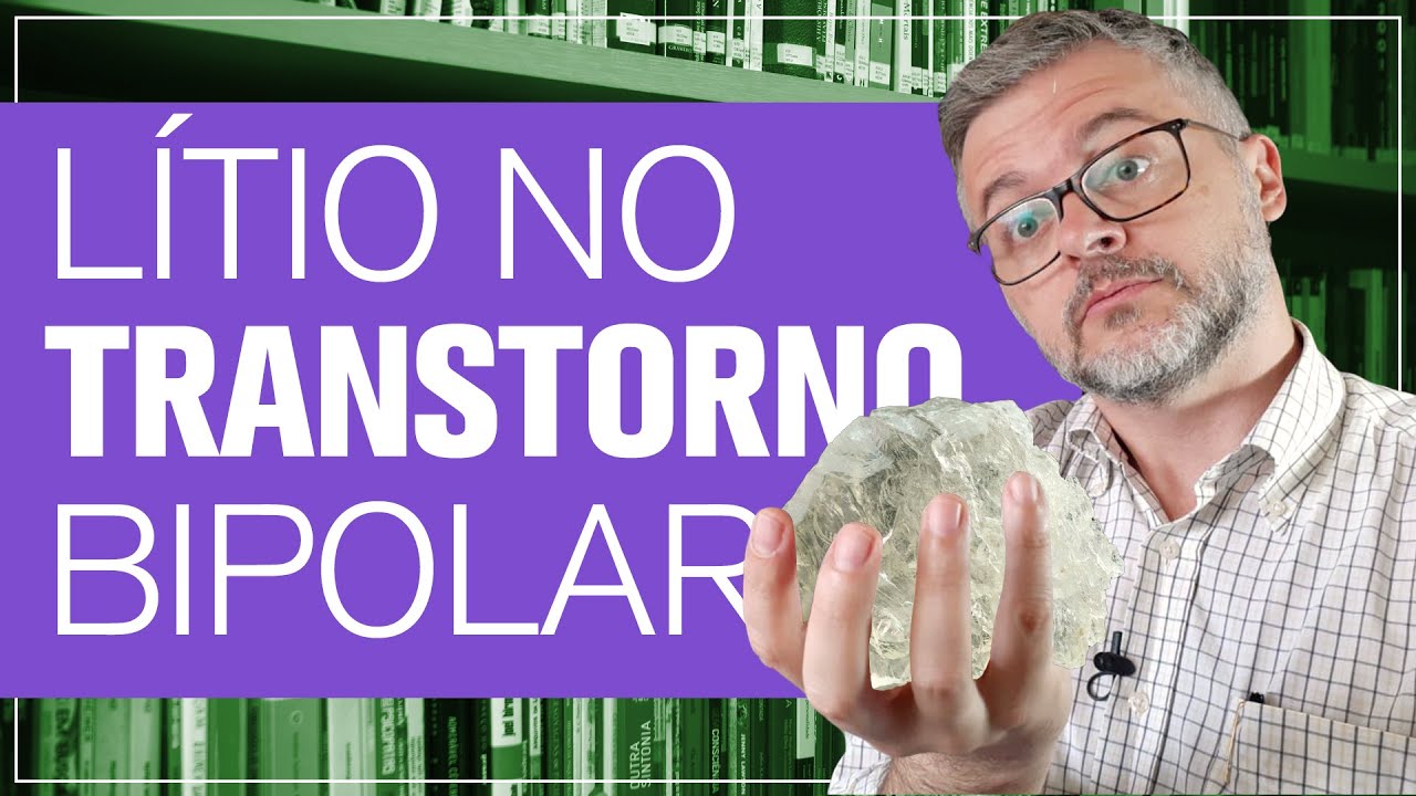 Lítio para tratar transtorno bipolar