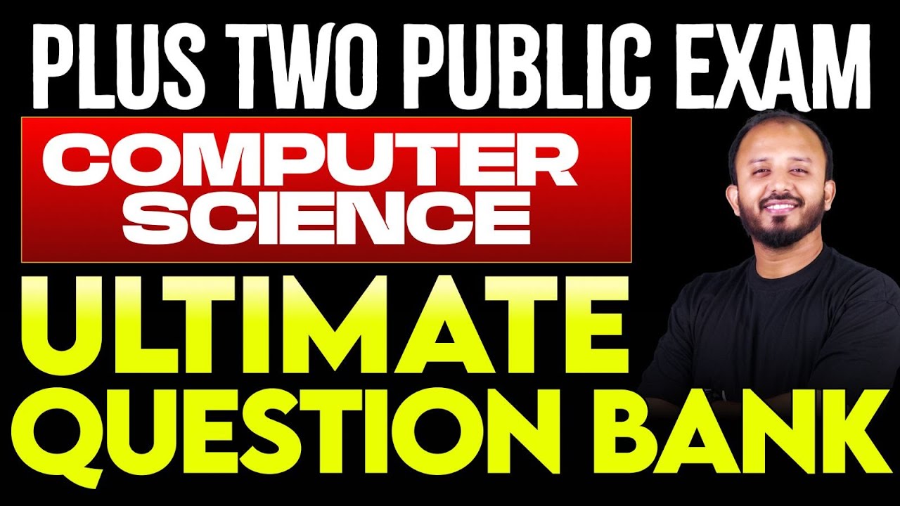 Plus Two Public Exam Computer Science | Ultimate Question Bank | Eduport Plus Two
