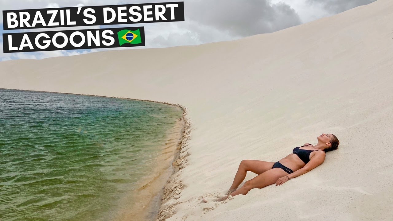LENÇÓIS MARANHENSES IS HEAVEN ON EARTH 🇧🇷 SWIMMING IN BRAZIL'S DESERT LAGOONS