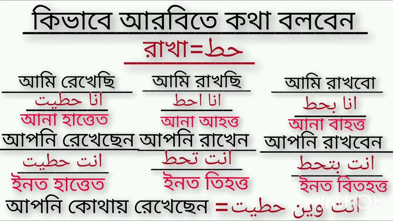 কিভাবে আরবিতে কথা বলবেন 🤔সৌদি আরবে লোকাল ভাষাতে?#আরবি #learnarabic 