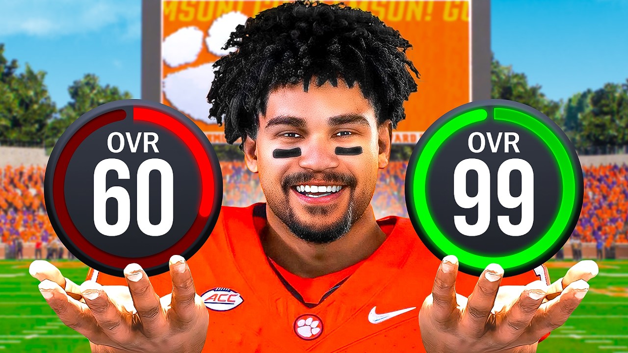 Turning a 2-Star Underdog into a 99 Overall in College Football 26