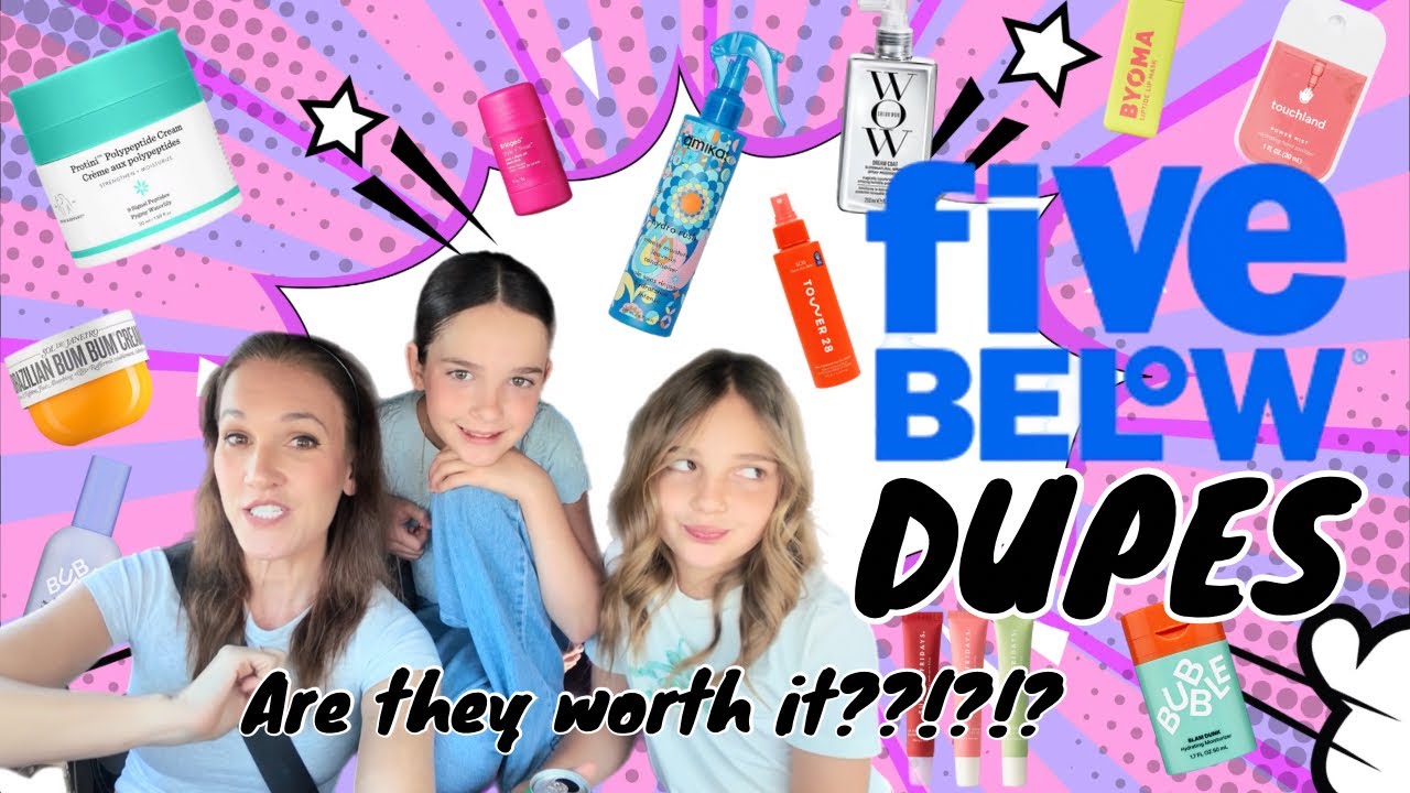 We went to Five Below for DUPES and somehow spent $185. Oops!  But was it worth it??