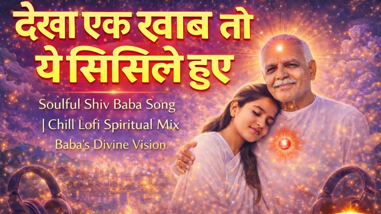 देखा एक ख्वाब तो ये सिलसिले हुए | Soulful Shiv Baba Song | Brahma kumaris | Baba's Divine Vision🇲🇰