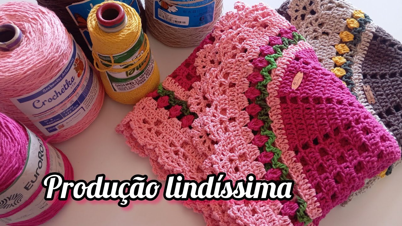 📌 Produção lindíssima de duas passadeiras/vc vai amar ver essa produção @detyarteemcroche1540 #vlog 