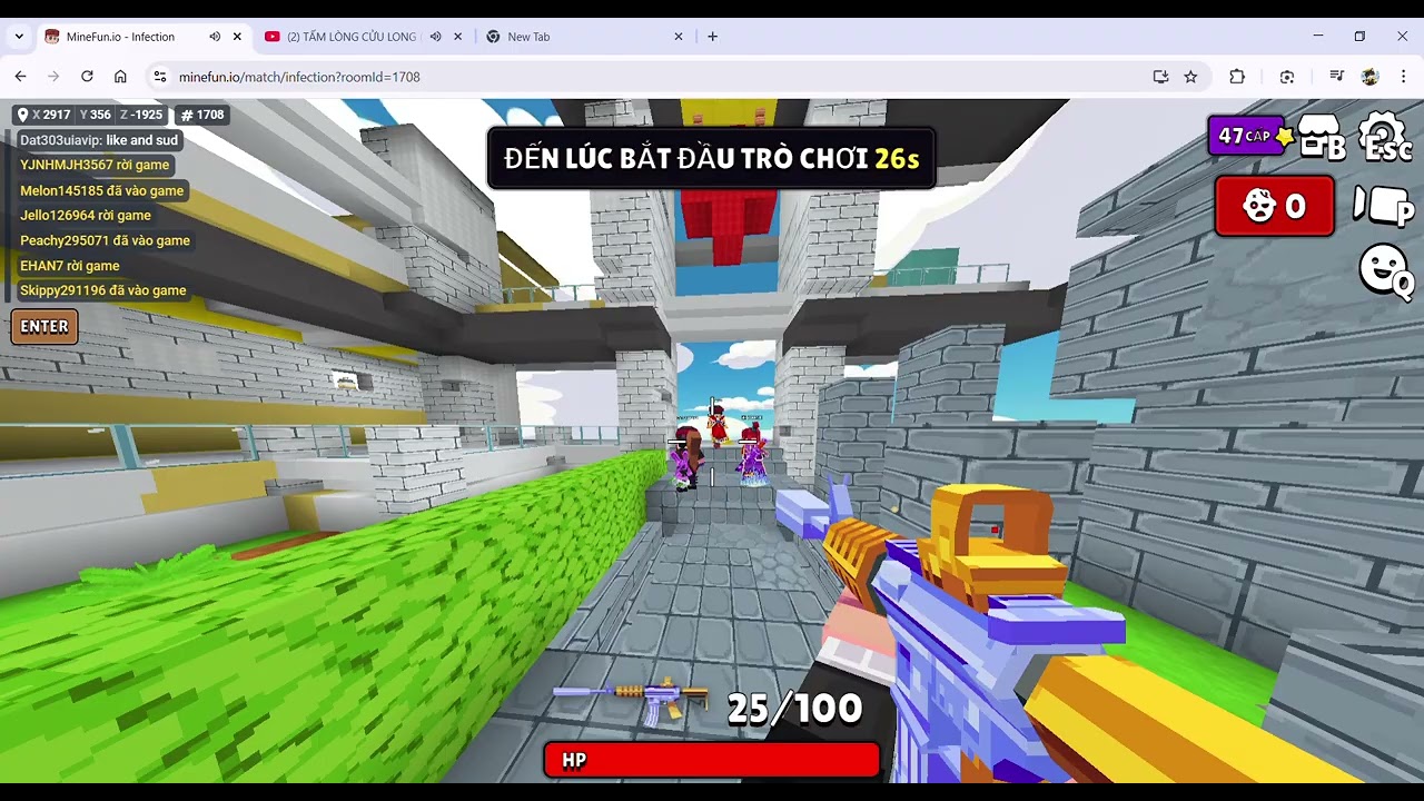 Hehe play minefun.io
