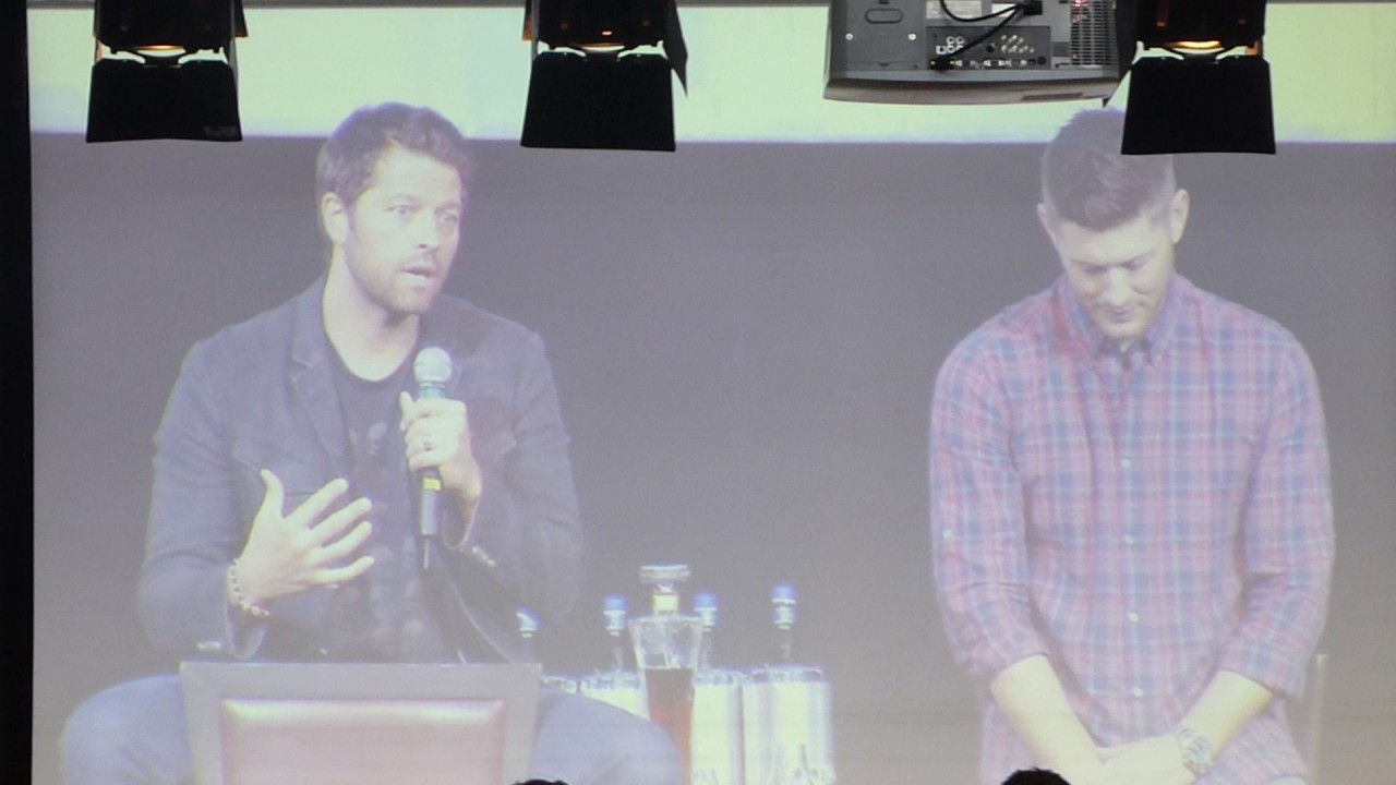JIB8 - Jensen and Misha panel, Sunday