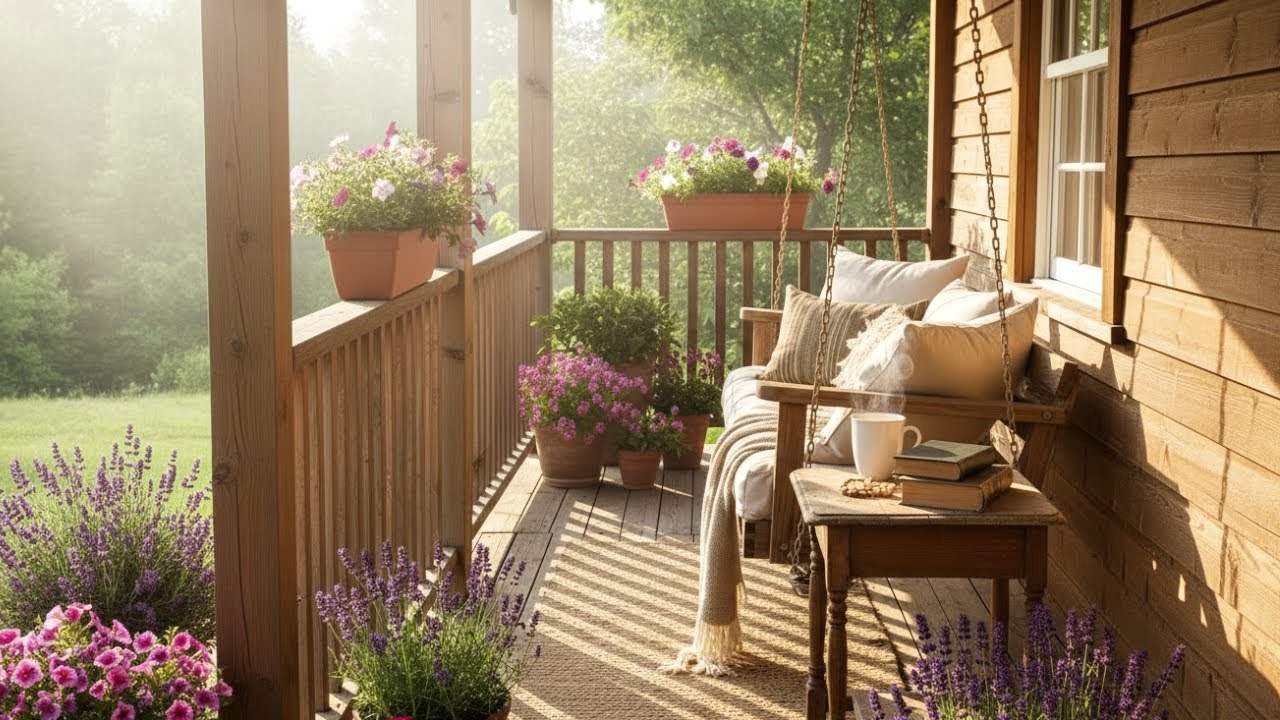 Rustic Morning Coffee Corners 2025 | Peaceful Small Garden Escape Ideas