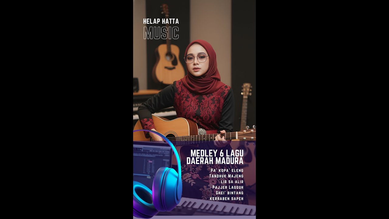 MEDLEY 6 LAGU DAERAH MADURA - Helap Hatta