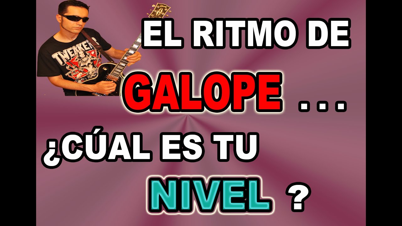 EL RITMO MÁS FAMOSO DEL METAL... Y COMO CONTROLARLO EN GUITARRA EN 3 NIVELES DE DIFICULTAD¡¡