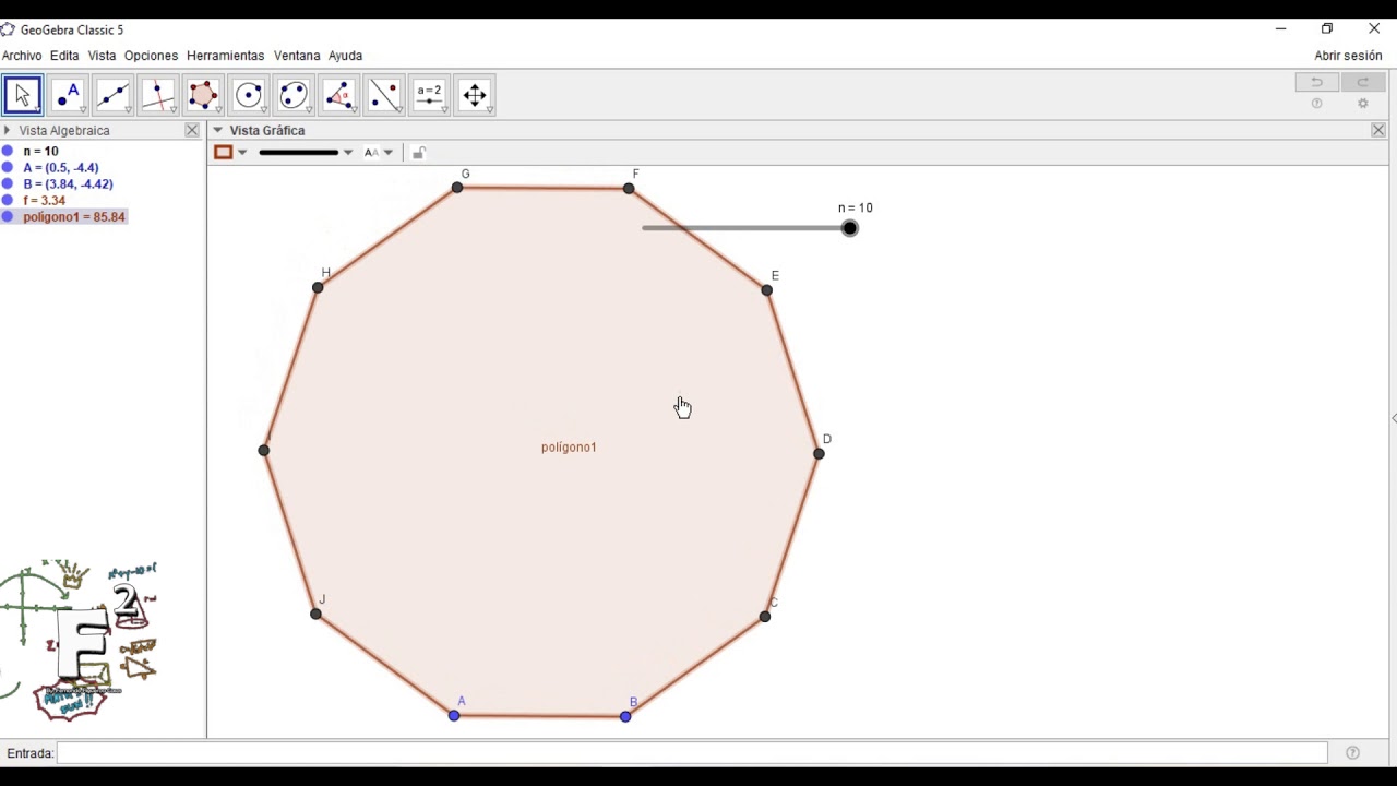 USO DEL DESLIZADOR EN GEOGEBRA