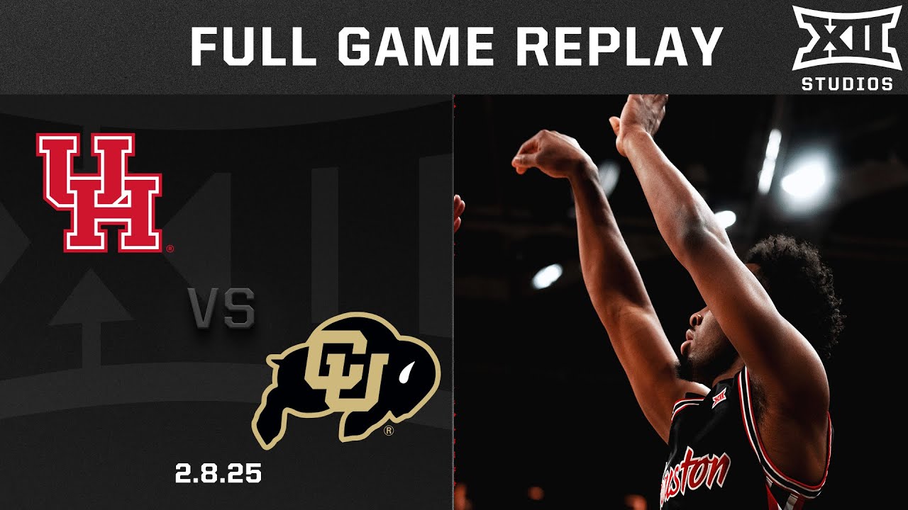 Houston vs. Colorado (2.8.25) Full Game Replay | 2024-25 Big 12 Men's Basketball
