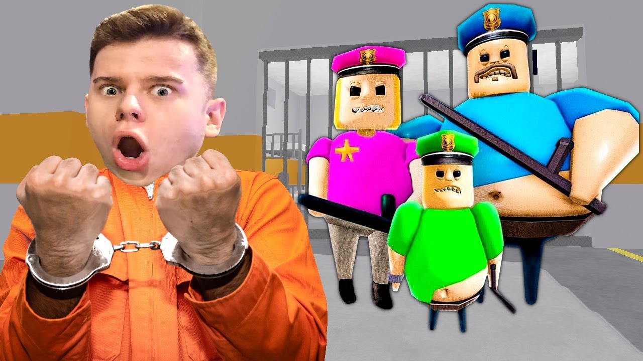 UCIEKAM PRZED ZŁĄ RODZINĄ POLICJANT&Oacute;W w Roblox! (Police Family Escape)