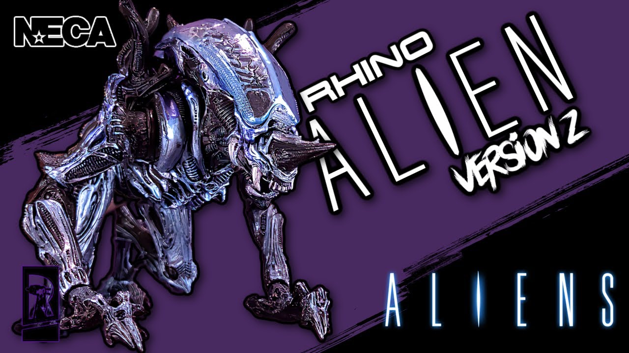 Обзор фигурки NECA Toys Aliens Rhino Alien Version 2