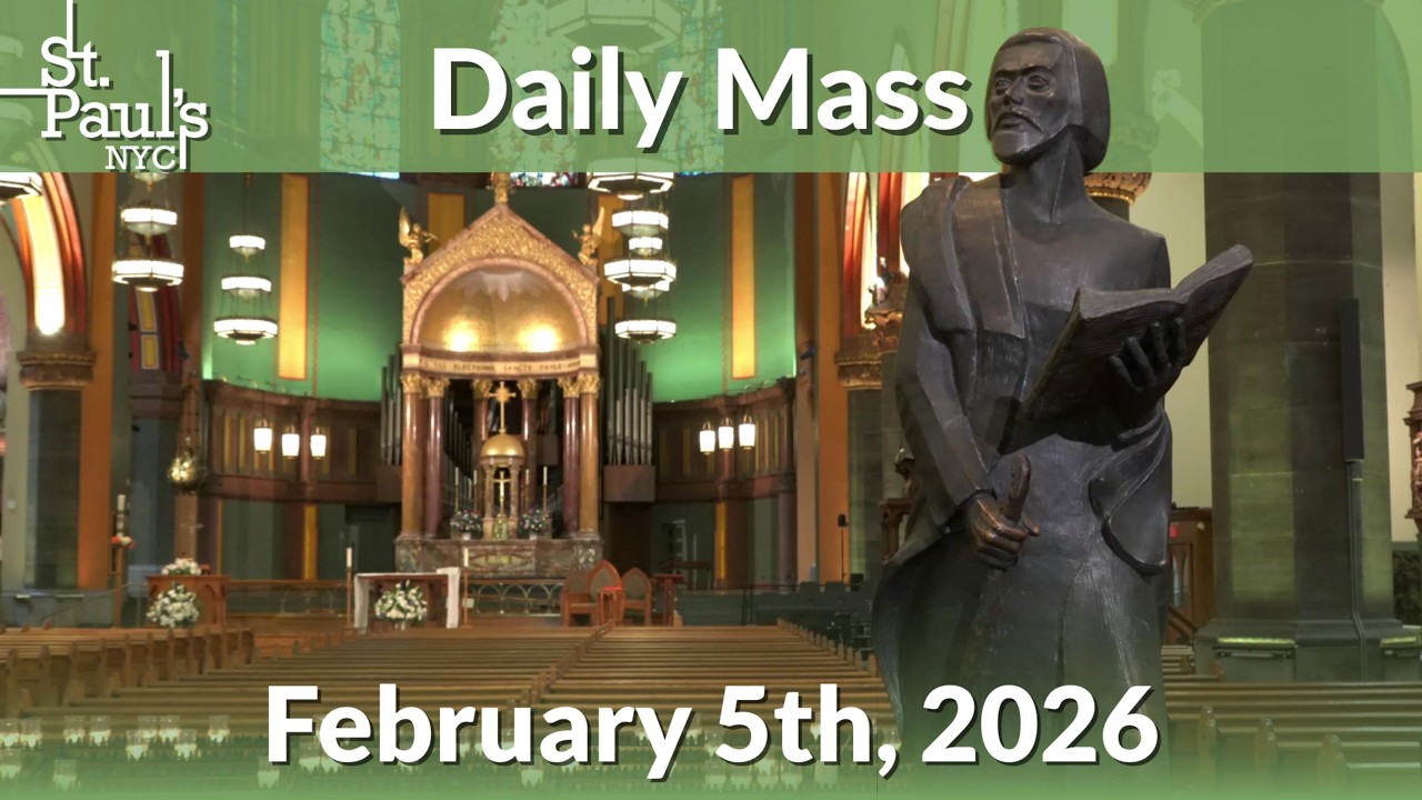 Daily Mass - February 5th, 2026 at 12:10 PM