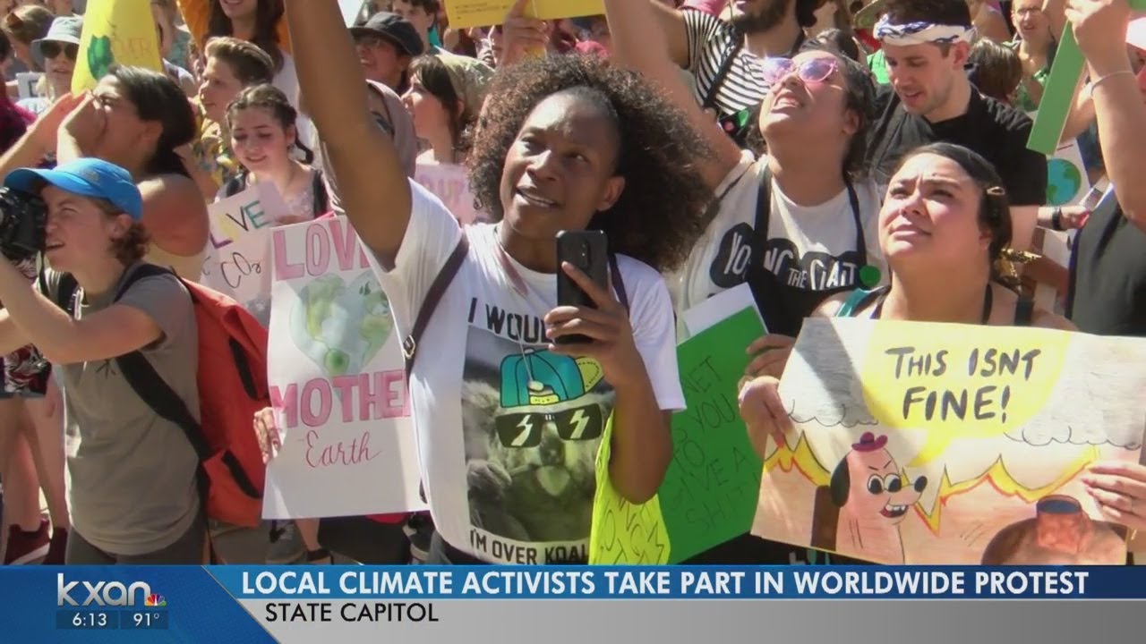 Texas students join global climate strike