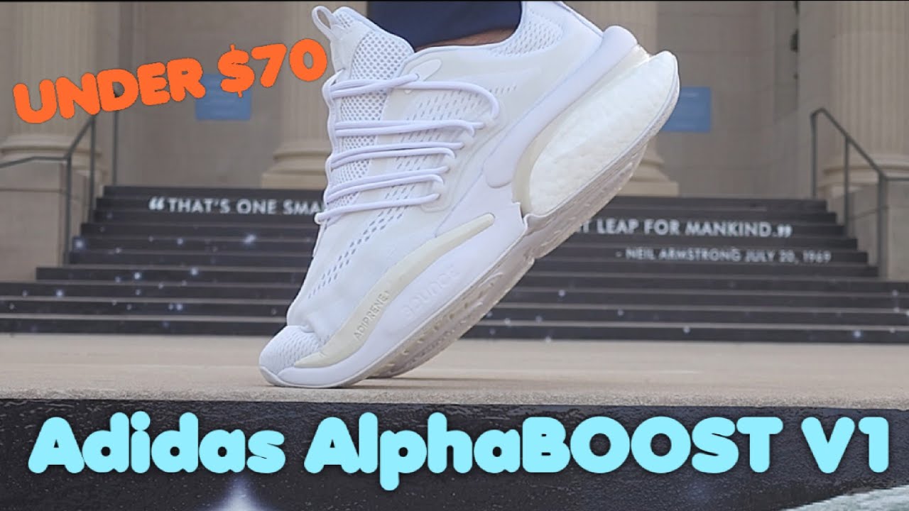 Кроссовки ADIDAS AlphaBOOST V1: ЛУЧШИЕ ГИБРИДНЫЕ КРОССОВКИ за 70 долларов? | ОБЗОР: Распаковка (S4 EP9) #BOOST #4K