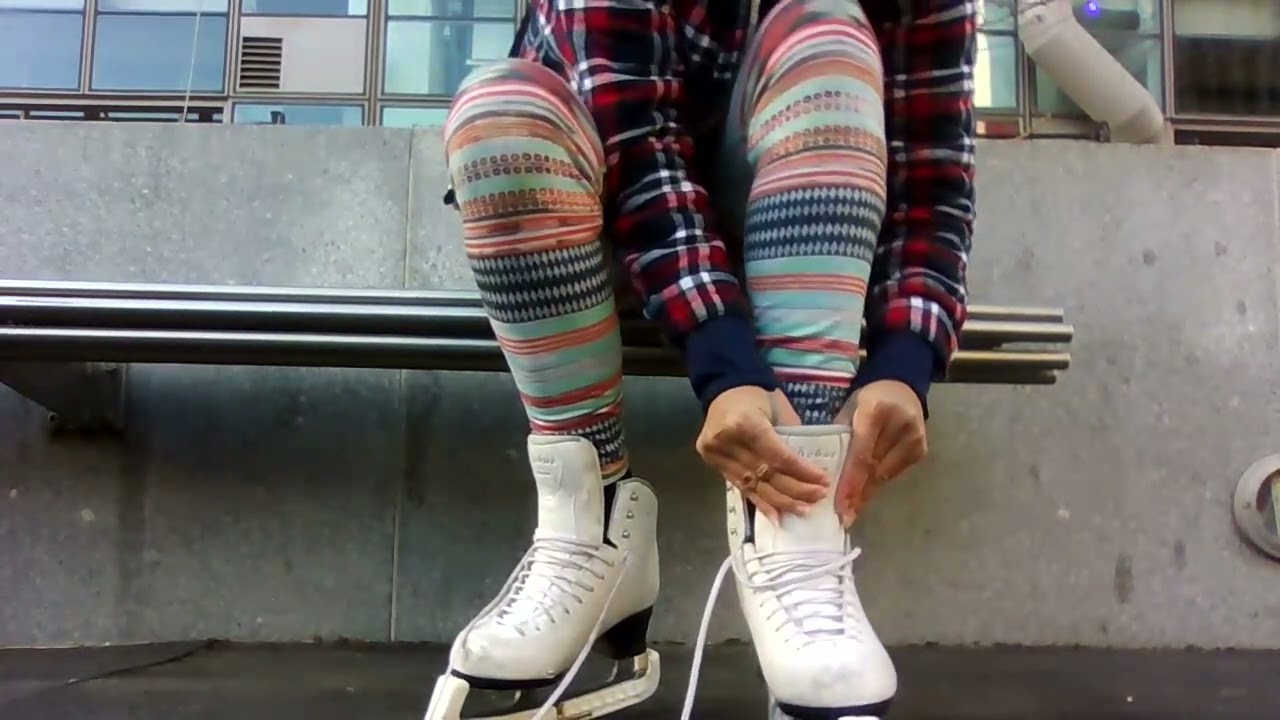 How I tie my Jackson Ultima Debut skates