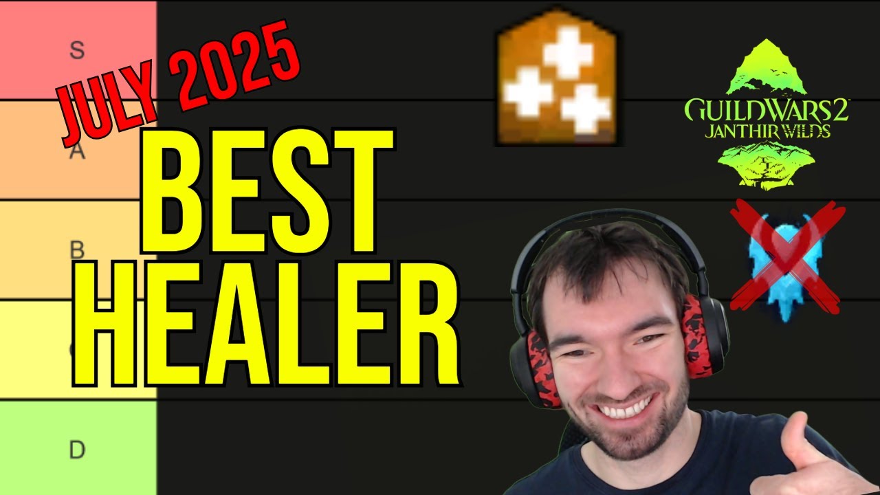 Who's the BEST Healer In GW2 PvE? - Defensive Support Tierlist July 2025 Edition