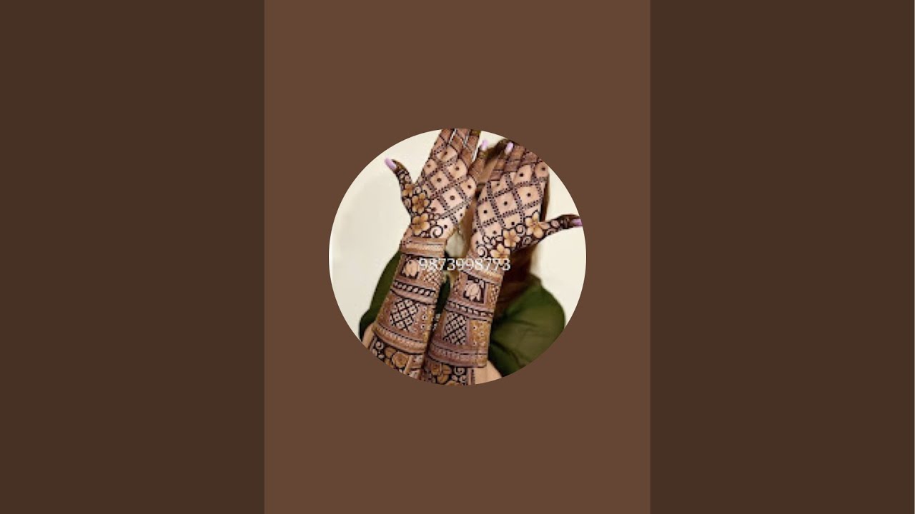 Aman mehandi design  is live #mehndi #design #henna #viral #art #live #trending #livetutorial