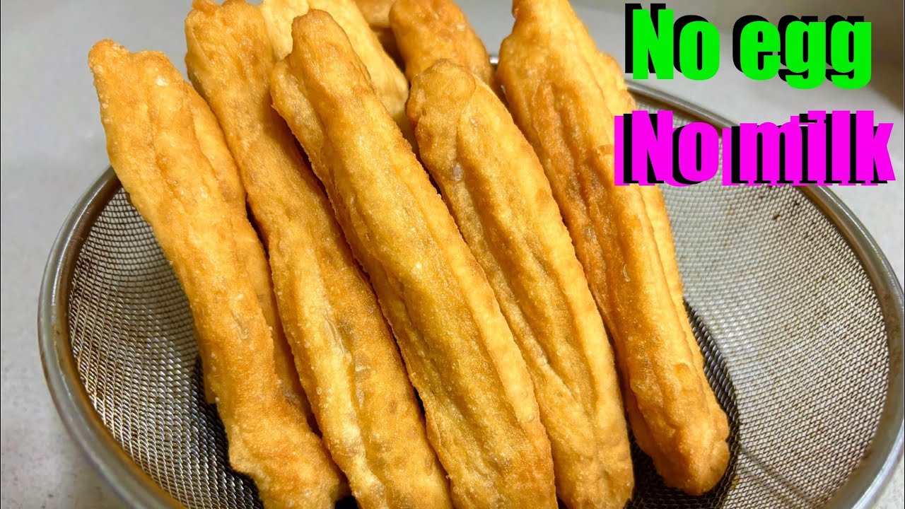 How to make Youtiao (deep-fried bread sticks)