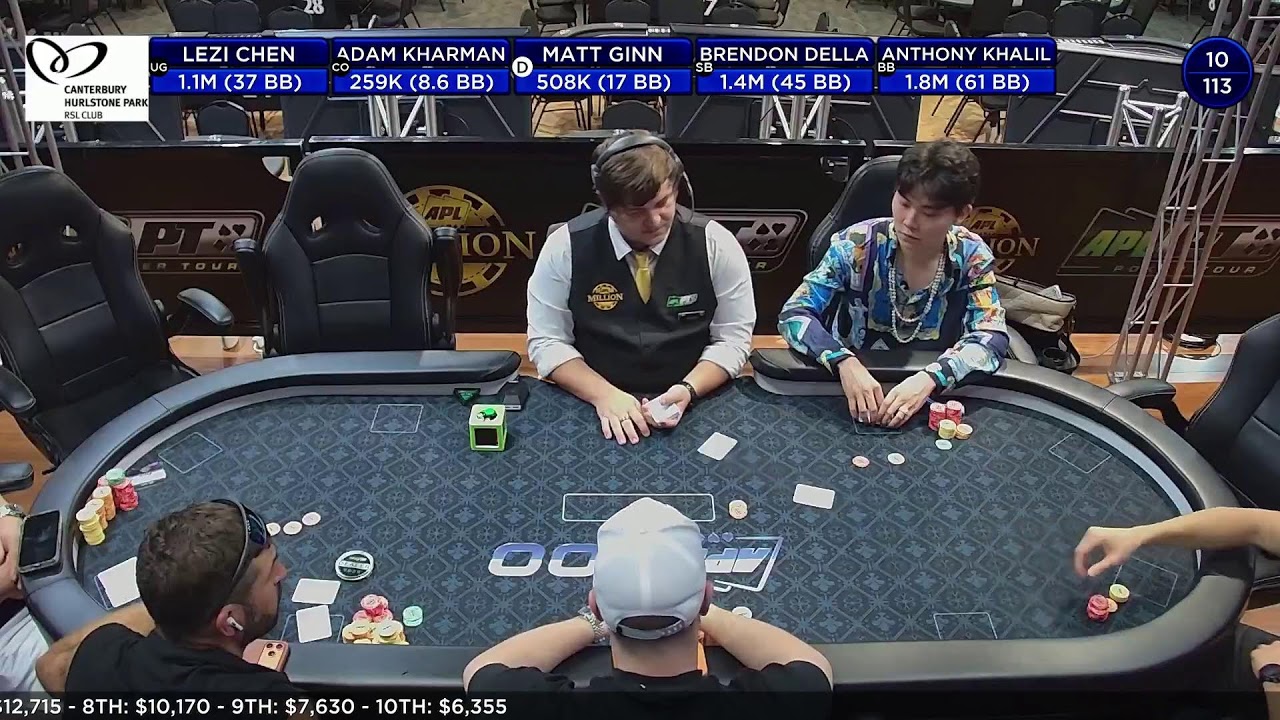 DAY 3 OF THE APL600 $2,500 CENTURION LIVE AT CANTERBURY-HURLSTONE PARK RSL
