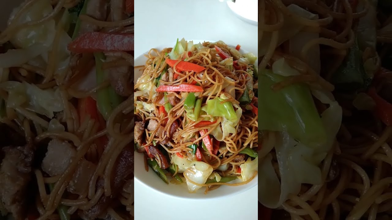 LETS COOK FRIED NOODLES MY OWN VERSION #simplerecipe #friednoodles #yummyfood