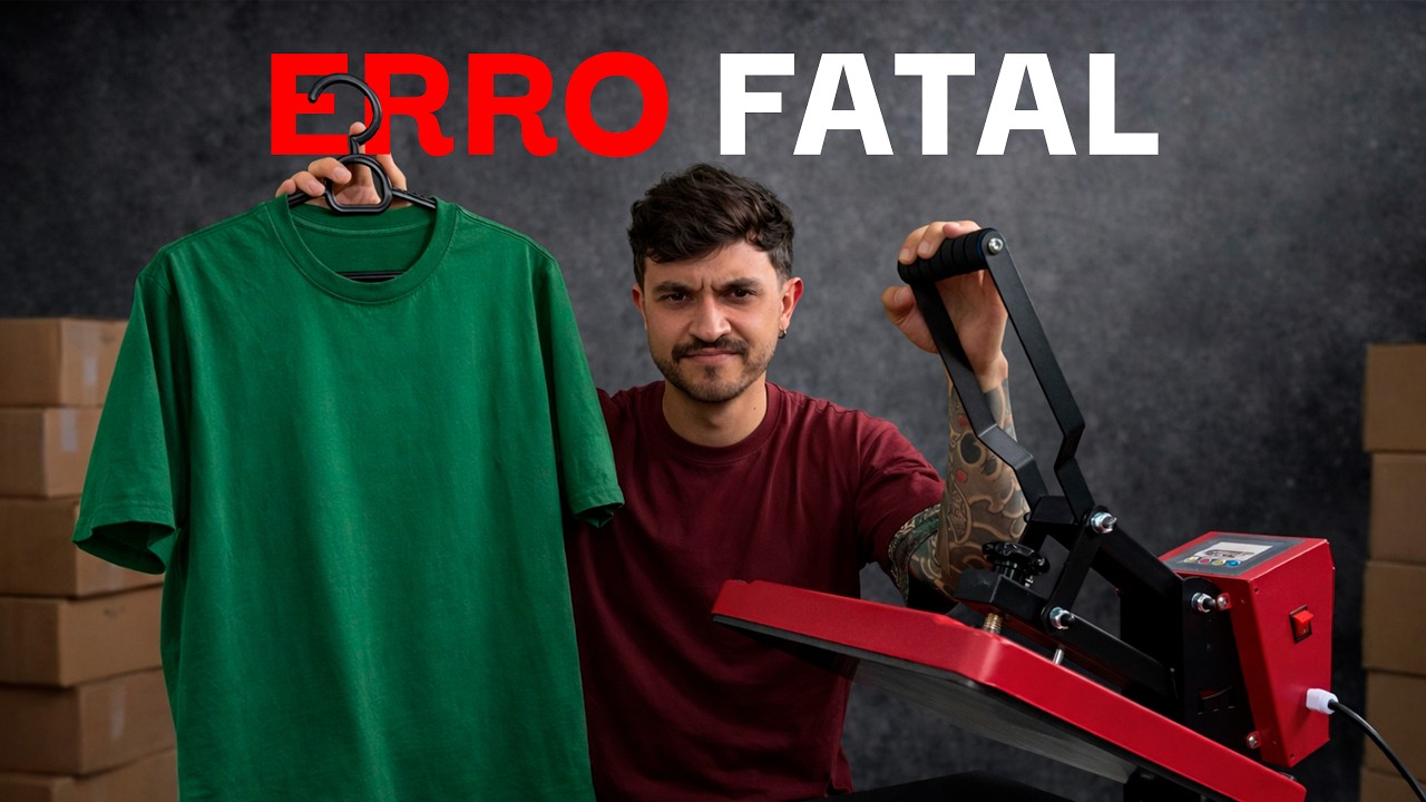 O MAIOR ERRO DE QUEM COMEÇA UMA MARCA DE ROUPAS