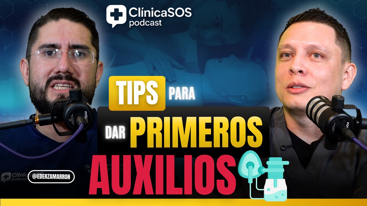 🚑 EMERGENCIAS: qué hacer antes de la ambulancia | Eder Zamarrón ft. Víctor Rodríguez | #clínicasos🎙️