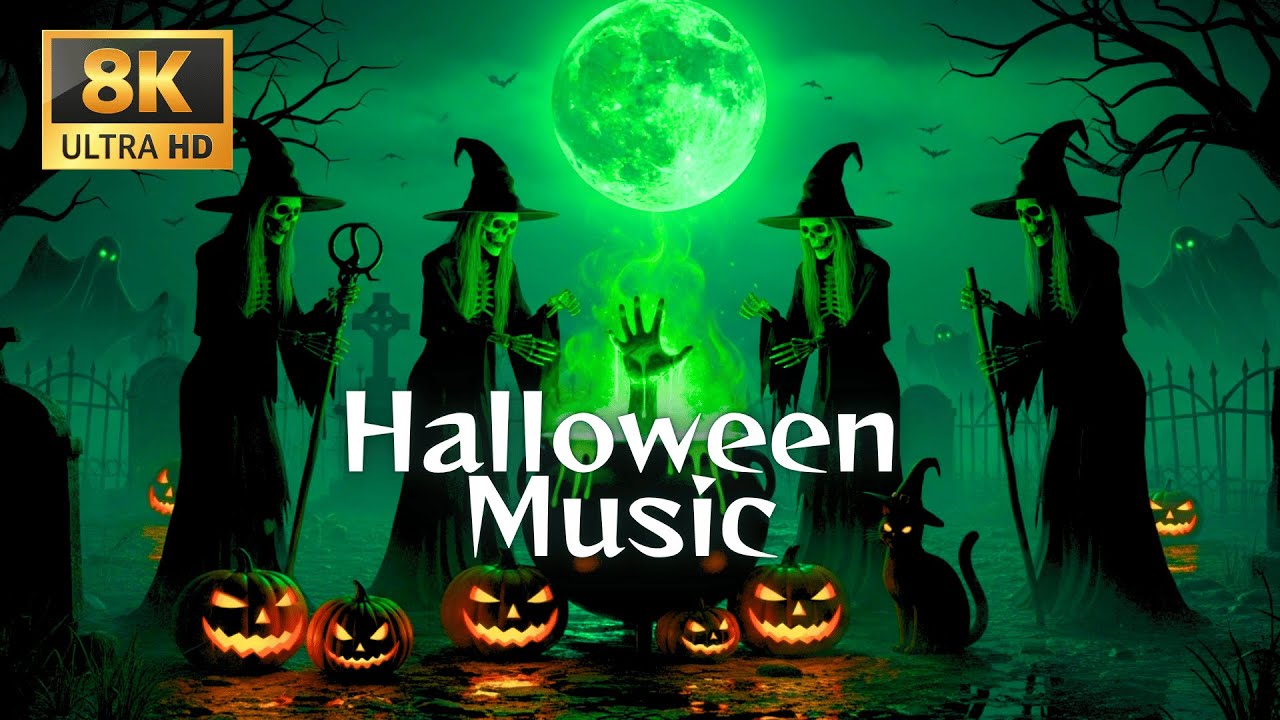 Halloween 2025 🎃 Haunted Dream Forest 👻 Relaxing Spooky Cinematic Music for Calm Sleep Napping