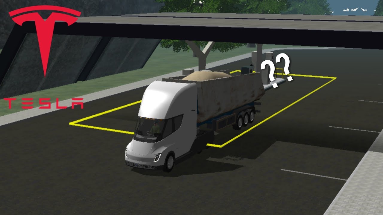 Cargo Transport Simulator Update! Tesla Semi Truck! Gameplay