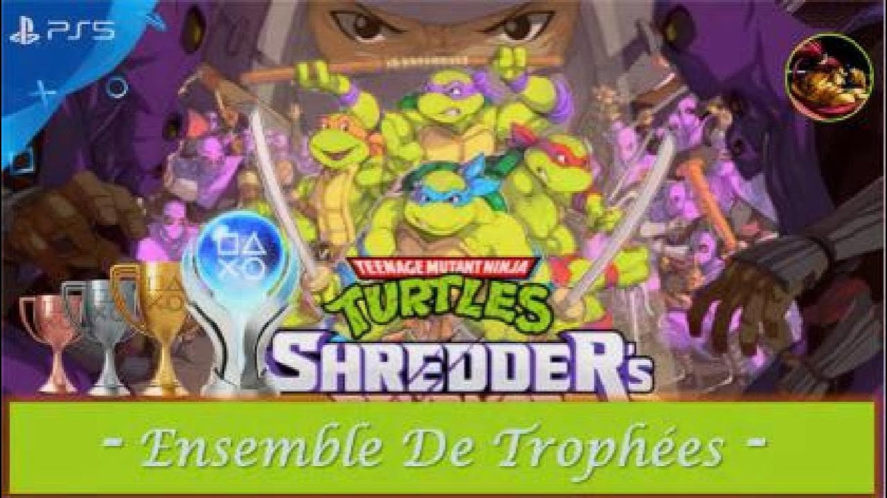 Trophy Set / Ensemble De Trophées TMNT Shredder Revenge