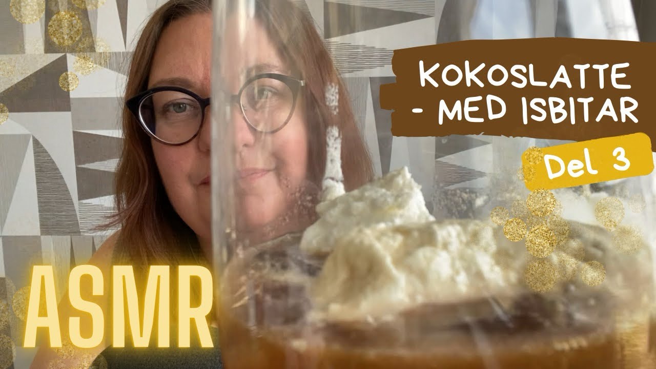 ASMR på svenska: Islatte med kokos 🤎🤎🤎
