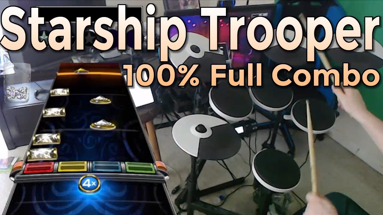 Yes - Starship Trooper 100% FC (Expert Pro Drums RB4)