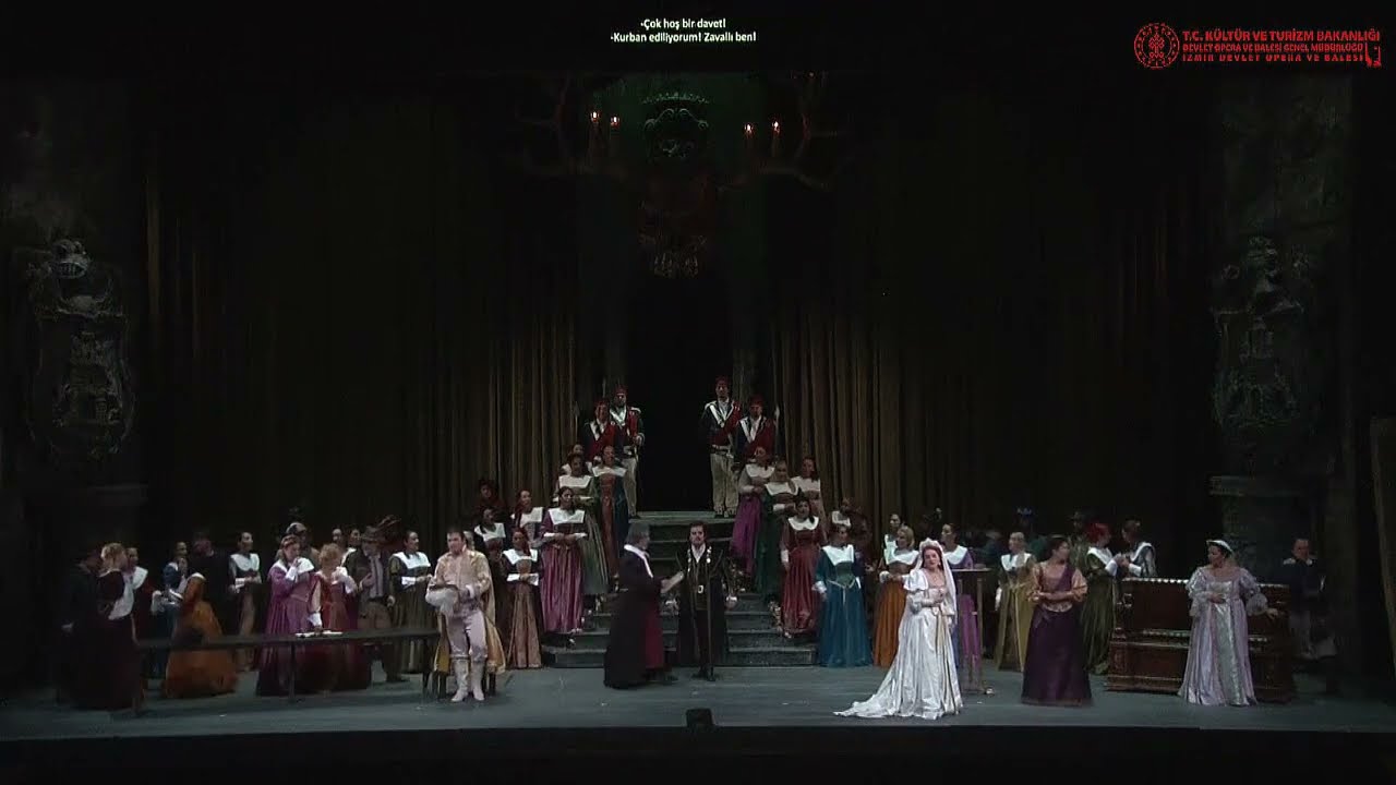 Lucia di Lammermoor ,Cavatina e Coro ,Per poco fra le tenebre ,Kont Arturo Bucklaw, Alp Özkazanç