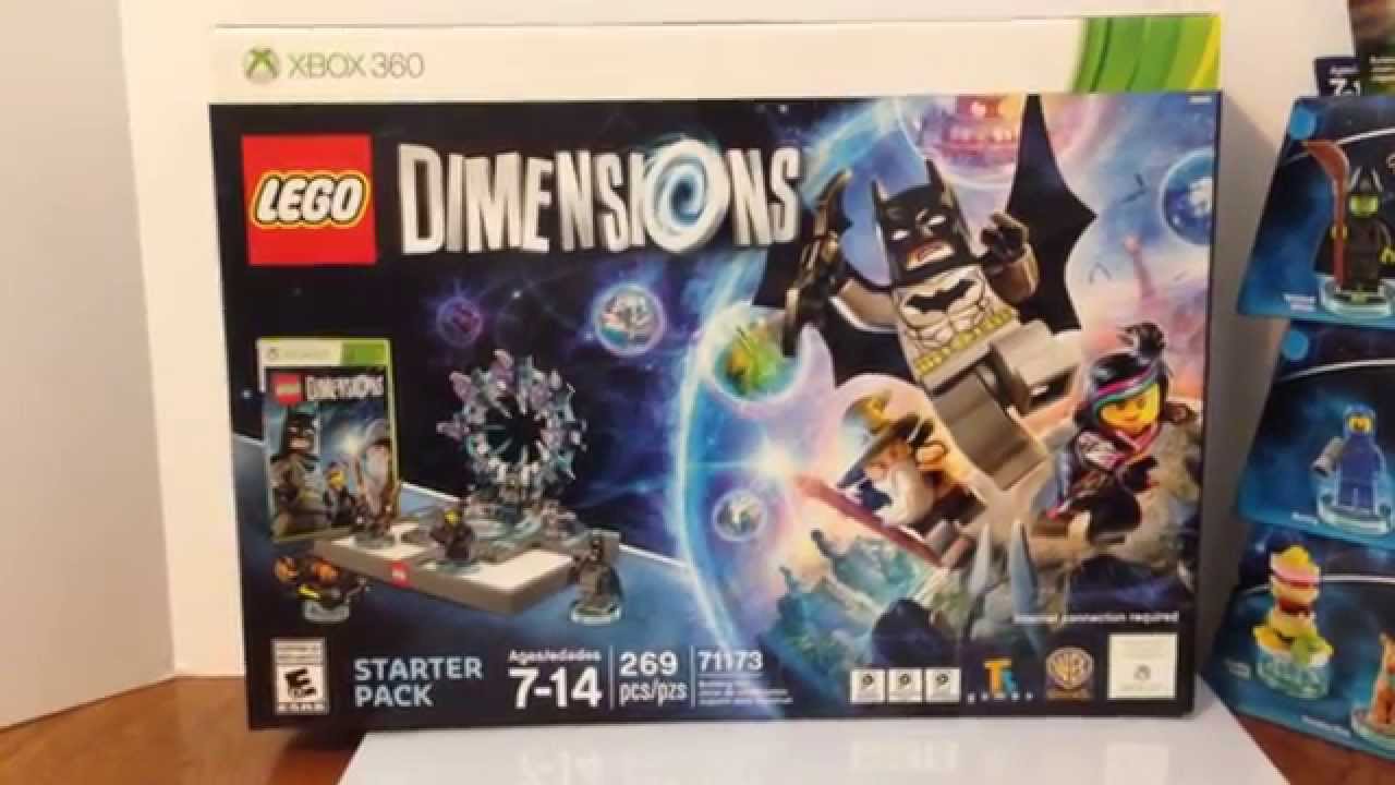 LEGO Dimensions UNBOXING - Starter Set, Wicked Witch, Benny, Scooby-Doo!