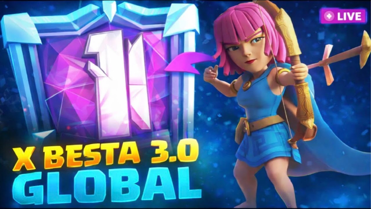 💜AO VIVO — X-BESTA 3.0 NO TALOO! | PUSH DE TROFÉUS E DECK META 💜