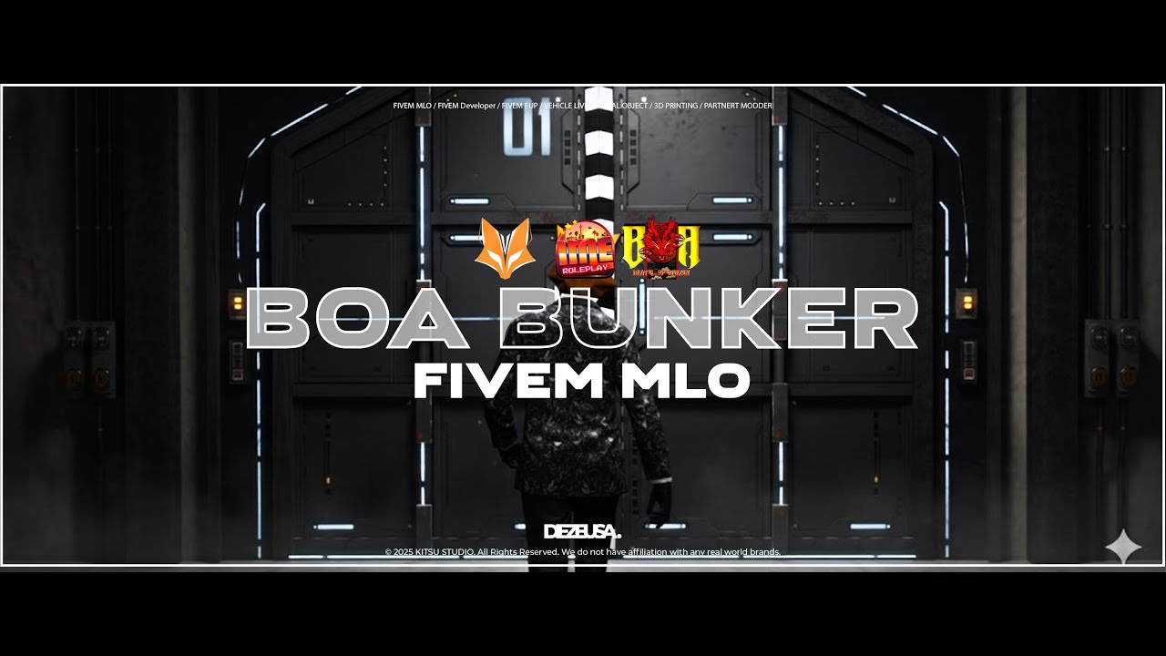 Brutal Of Anarchy BUNKER - FiveM Bunker MLO #mlo #fivem #sollumz