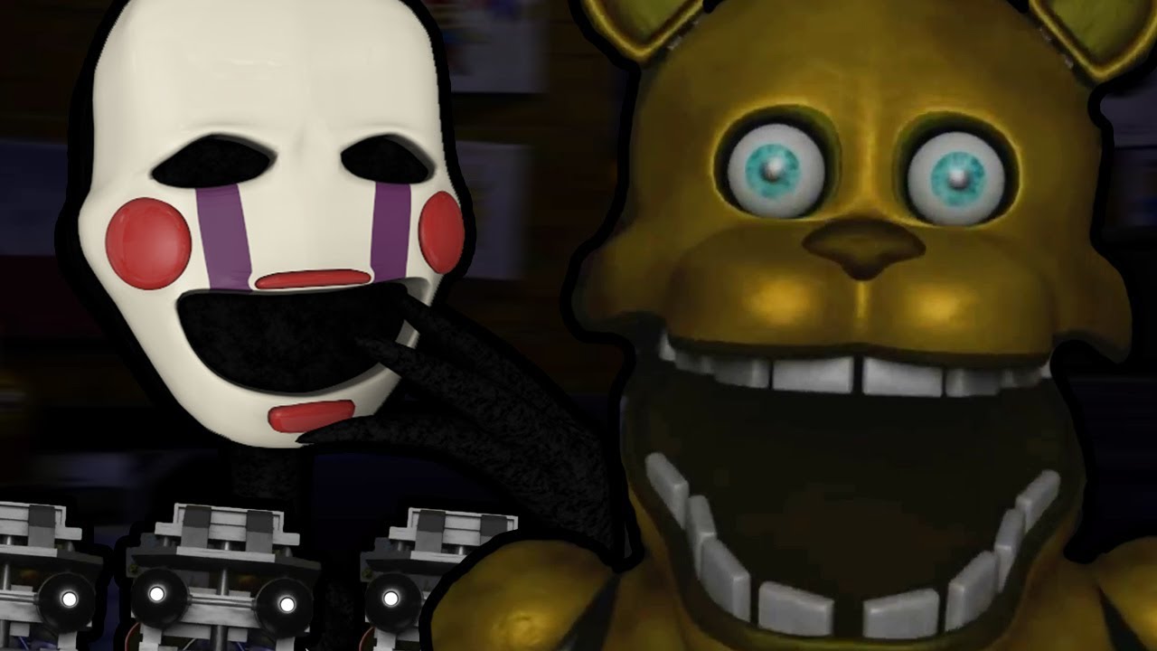 THE PUPPET PLAYS: Five Nights at Fredbear's || FREDBEAR AND SPRING BONNIE LURK IN THE SHADOWS!!!