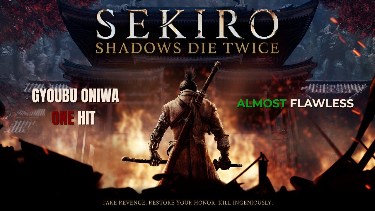 GYOUBU ONIWA BOSS FIGHT🔥| Sekiro Shadows Die Twice (Only 1 Hit Taken)