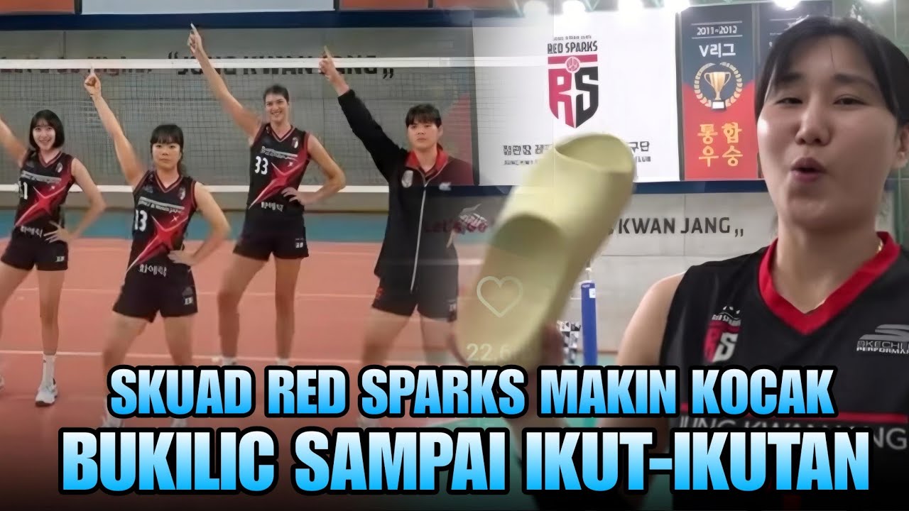 Yang Dirasakan Mega Terbukti🤔⁉️Musim Belum Dimulai, Bukilic Sudah Ketularan Kekocakan Red Sparks