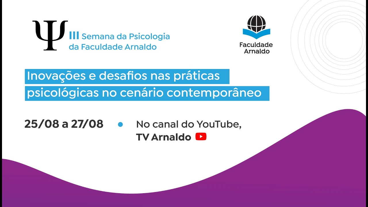 III Semana da Psicologia  | O diferencial da TCC de crianças e adolescentes