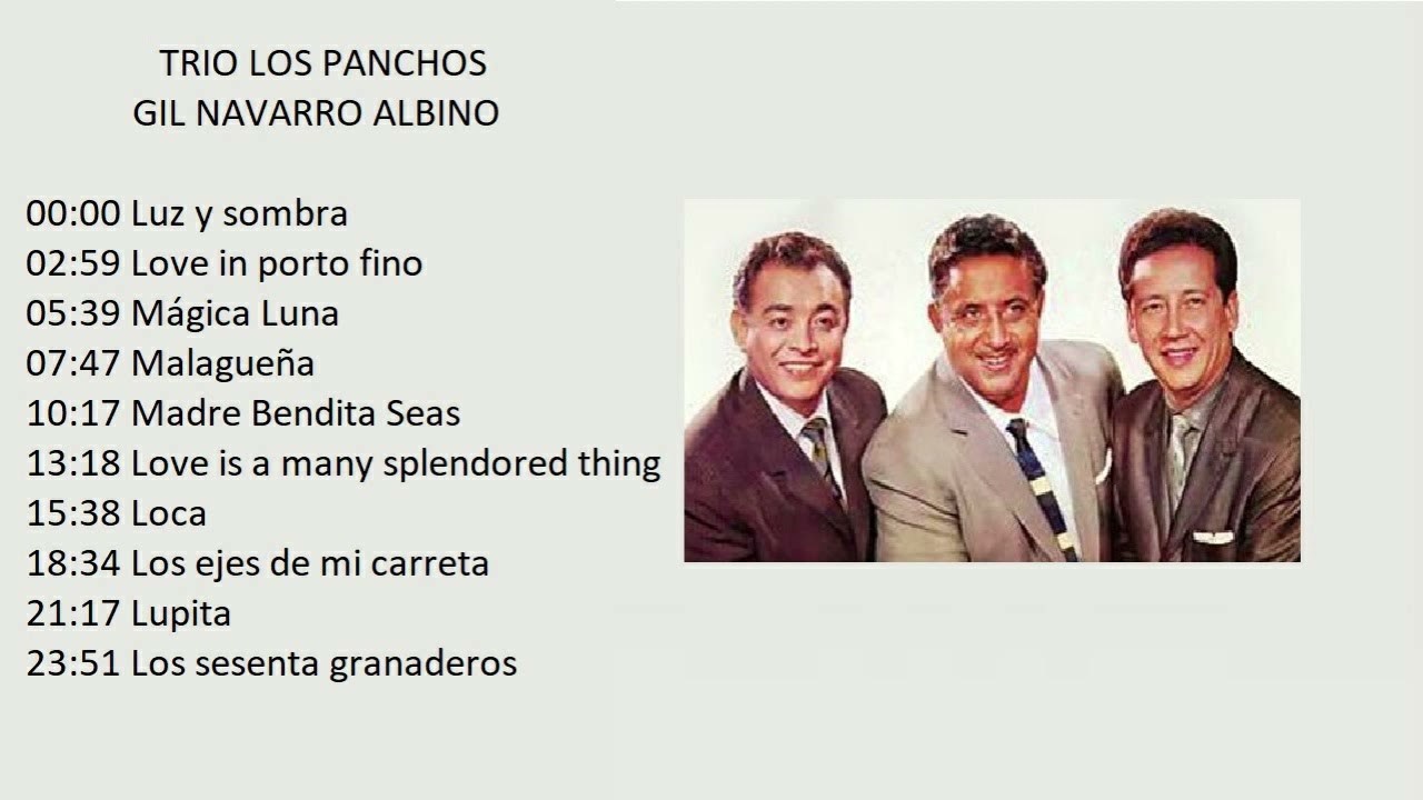 Trio Los Panchos .  Gil Navarro Albino. Parte 20