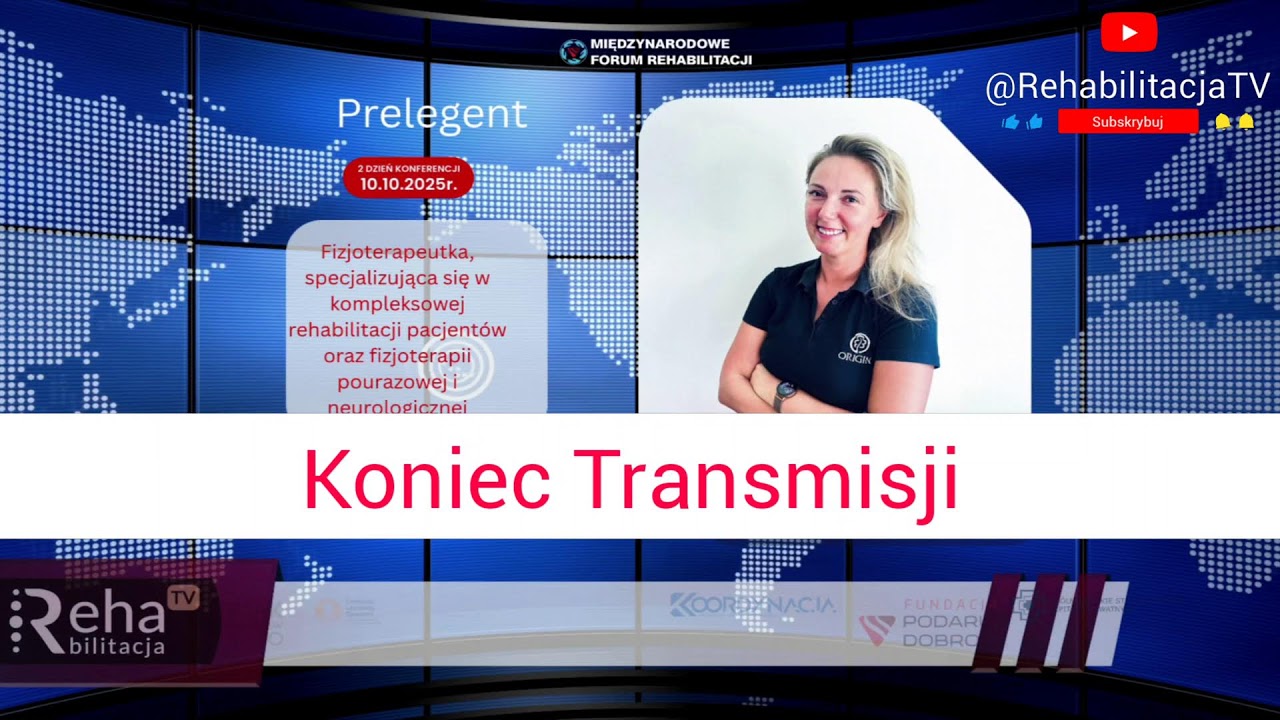 MIĘDZYNARODOWEGO FORUM REHABILITACJI 2025 - transmisja ONLINE - dzień 1