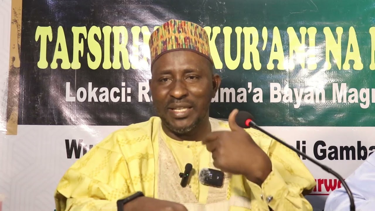 Tafsir Suratul Ahzab Aya 34 - 35. Alkali Dr Imam Babangida Abbas